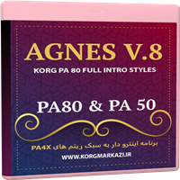 AGNES V.8-ست اینترو دار PA4X برای PA80