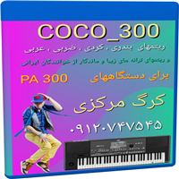 COCO_300-ست جشنی pa 300